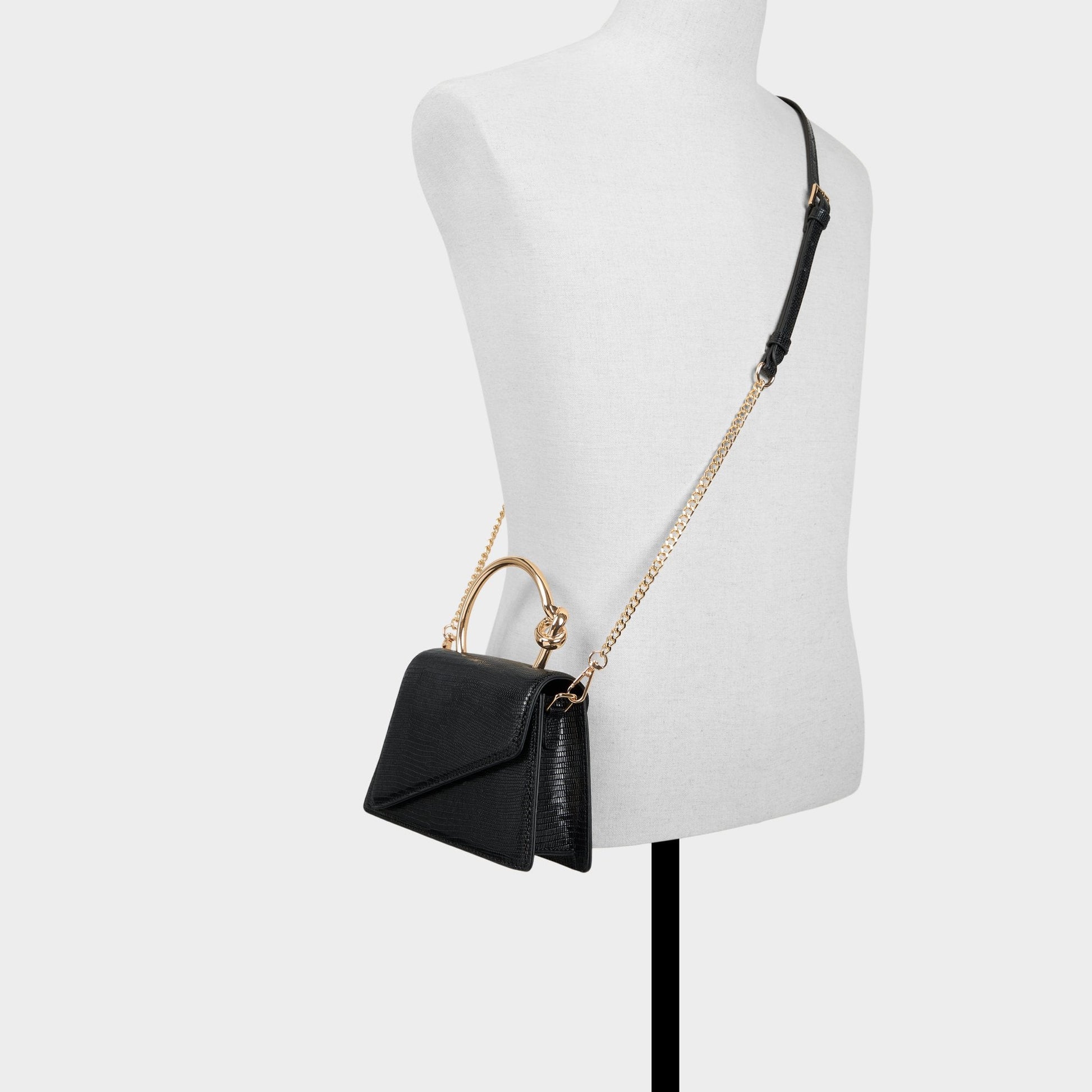 Aellaax Black Women's Top Handle Bags - Top handle bag - Black