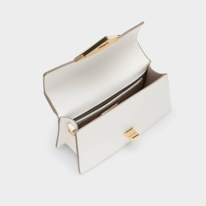 Brimeaax in White - Top handle bag - White