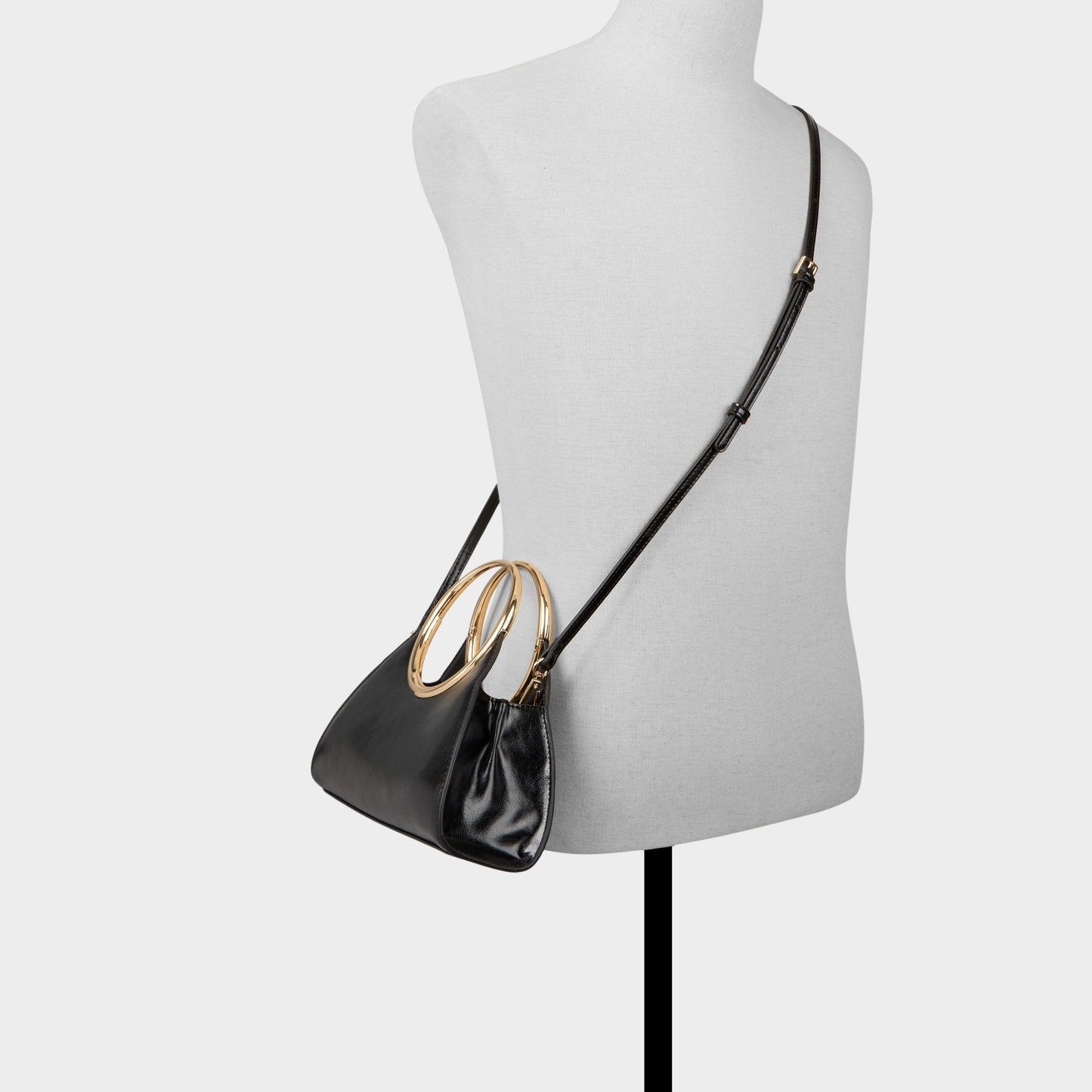 Alayamoonn in Black - Top handle bag - Black