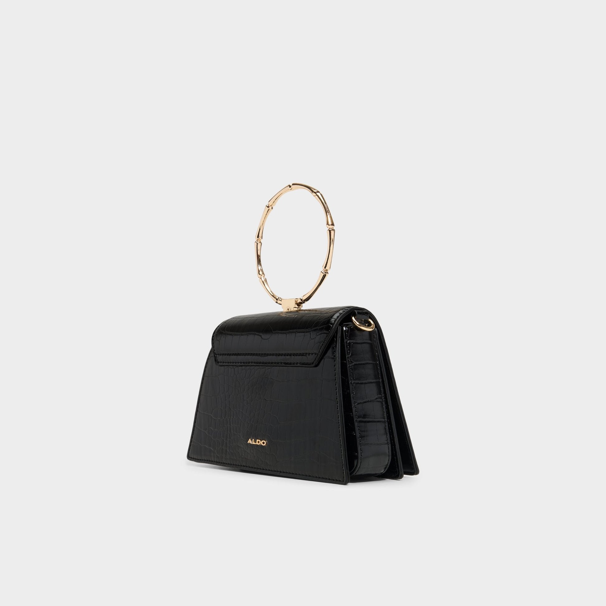 Akaylee in Black - Top handle bag - Black