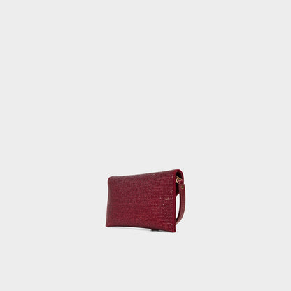 Mallasveblingg in Dark Red - Clutch - Dark Red