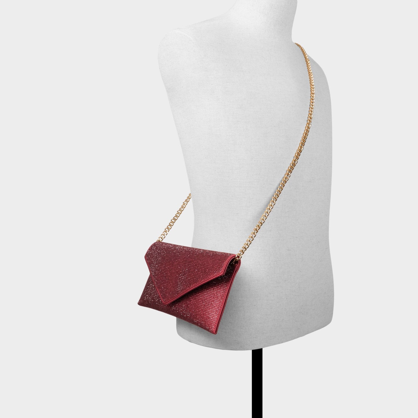 Mallasveblingg in Dark Red - Clutch - Dark Red