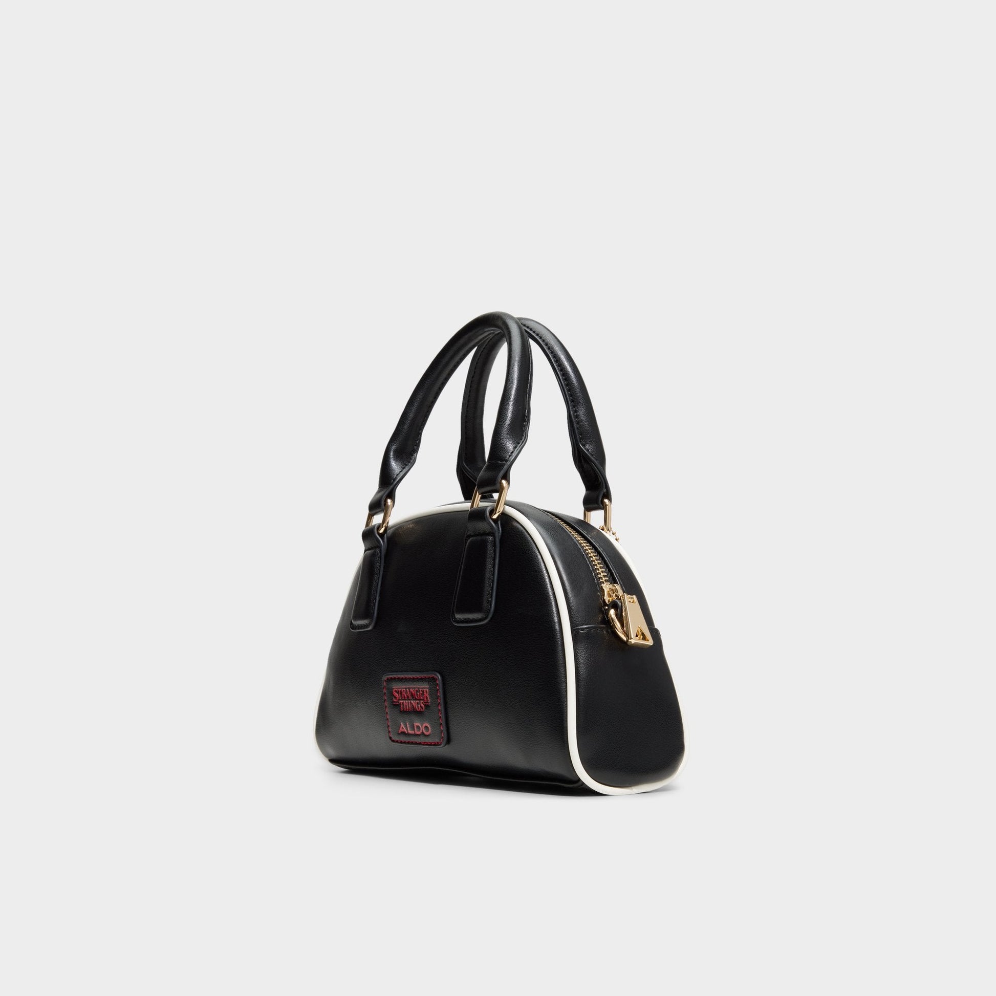 Friendsdontlie in Black White - Satchel bag - Black/white