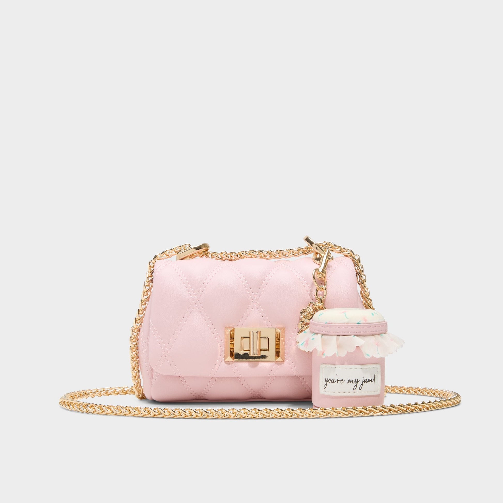 Miapinkk Light Pink Women's Crossbody Bags - Crossbody bag - Light Pink