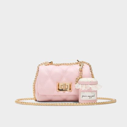 Miapinkk Light Pink Women's Crossbody Bags - Crossbody bag - Light Pink