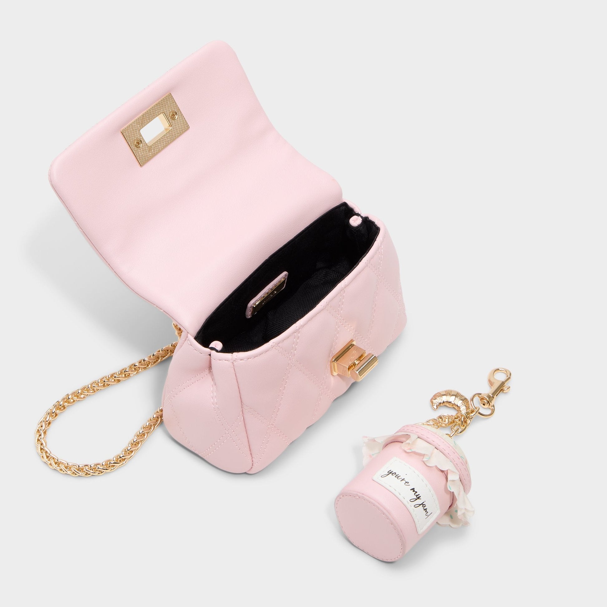 Miapinkk Light Pink Women's Crossbody Bags - Crossbody bag - Light Pink