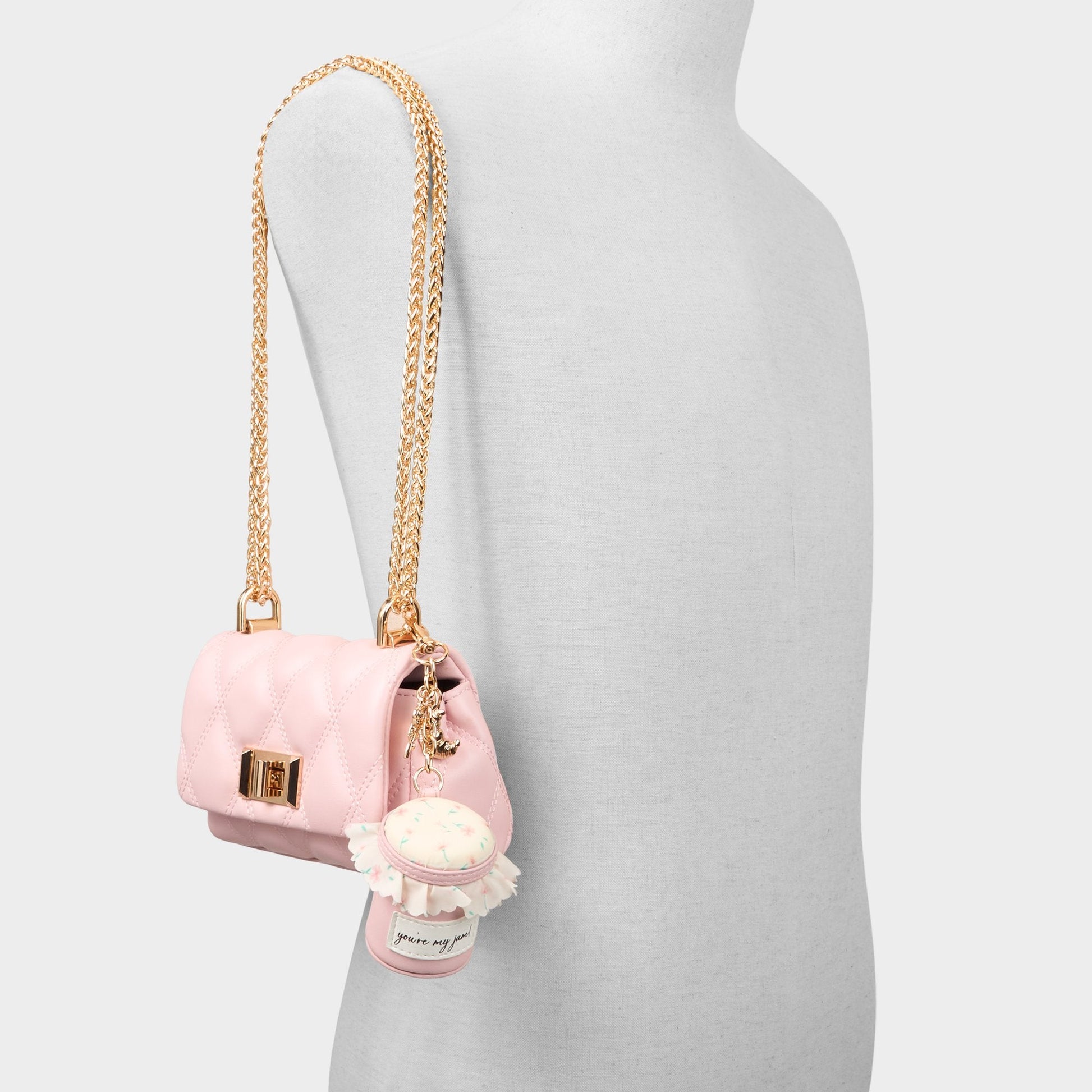 Miapinkk Light Pink Women's Crossbody Bags - Crossbody bag - Light Pink