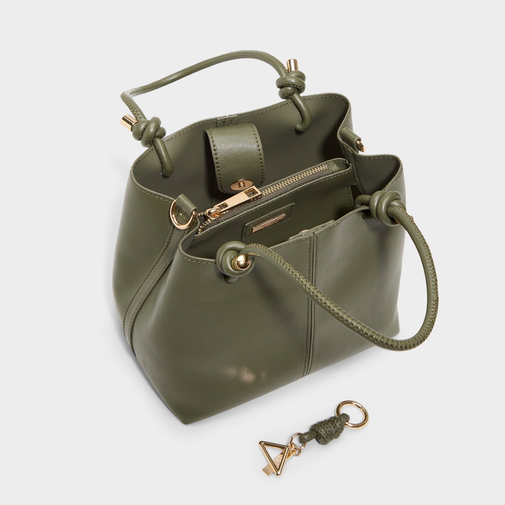 Evielilyyx Khaki Women's Tote & Satchel bags - Satchel bag - Khaki