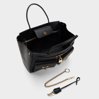Katetotee in Black - Satchel bag - Black
