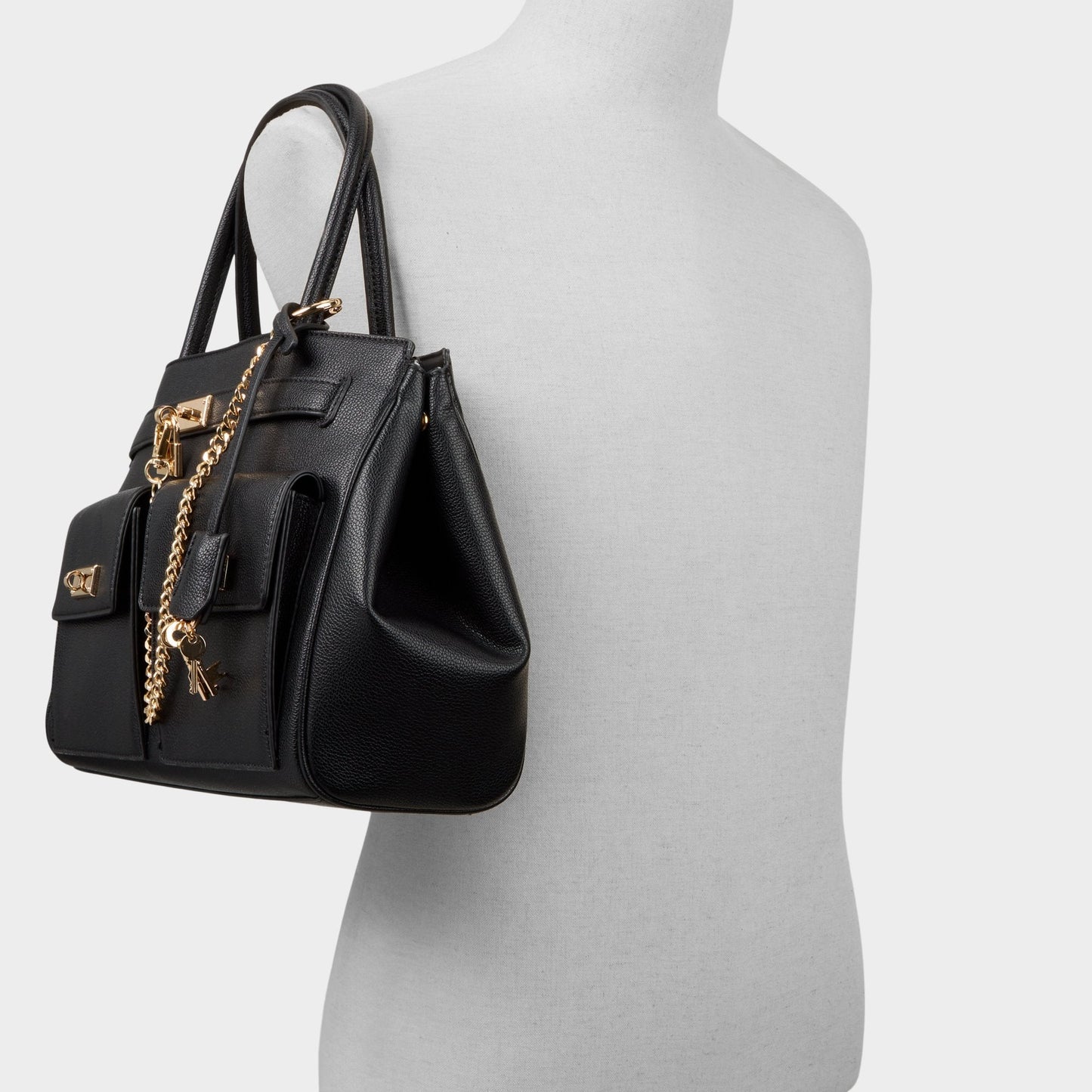 Katetotee in Black - Satchel bag - Black