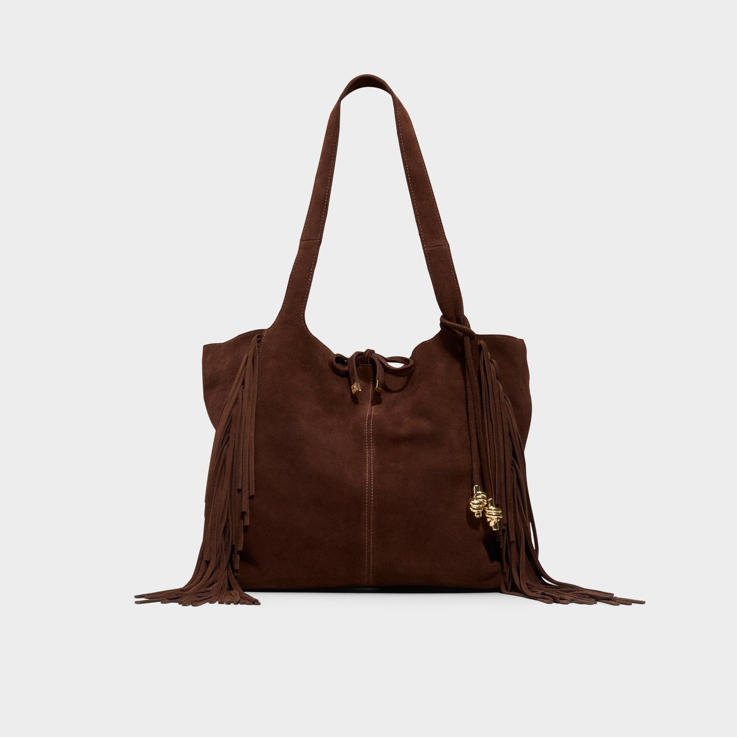 Arrow in Dark Brown - Hobo bag - Dark brown