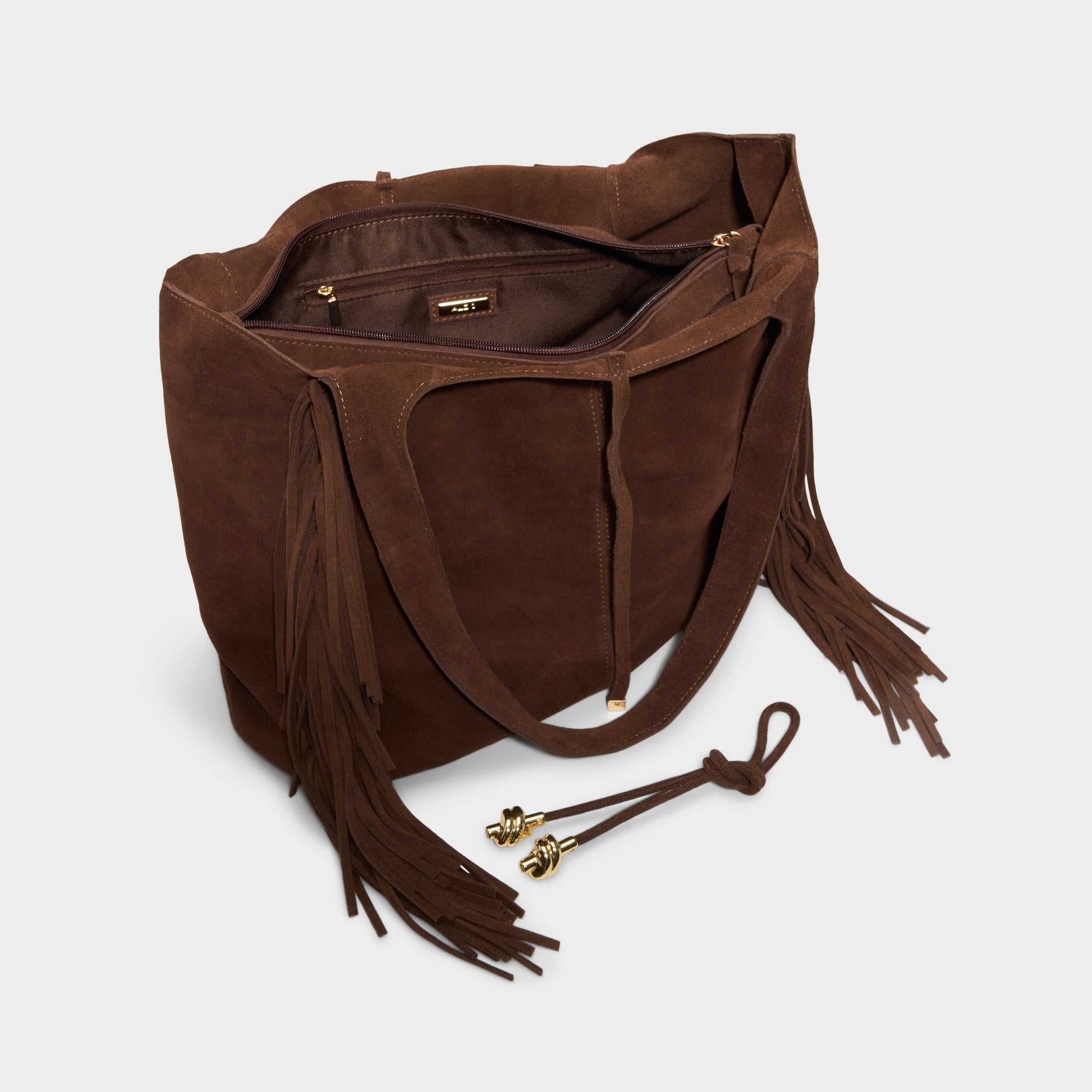 Arrow in Dark Brown - Hobo bag - Dark brown