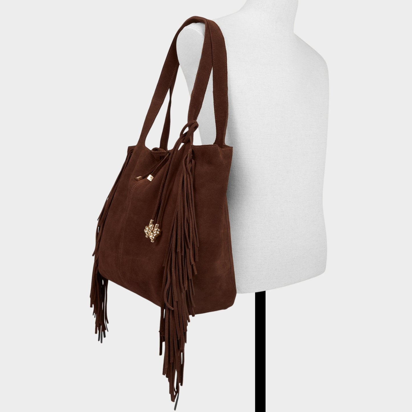 Arrow in Dark Brown - Hobo bag - Dark brown
