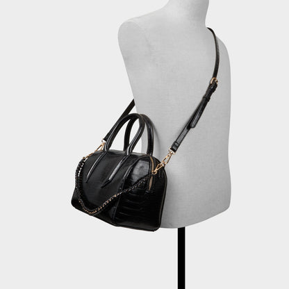 Albalaerell in Black - Satchel bag - Black