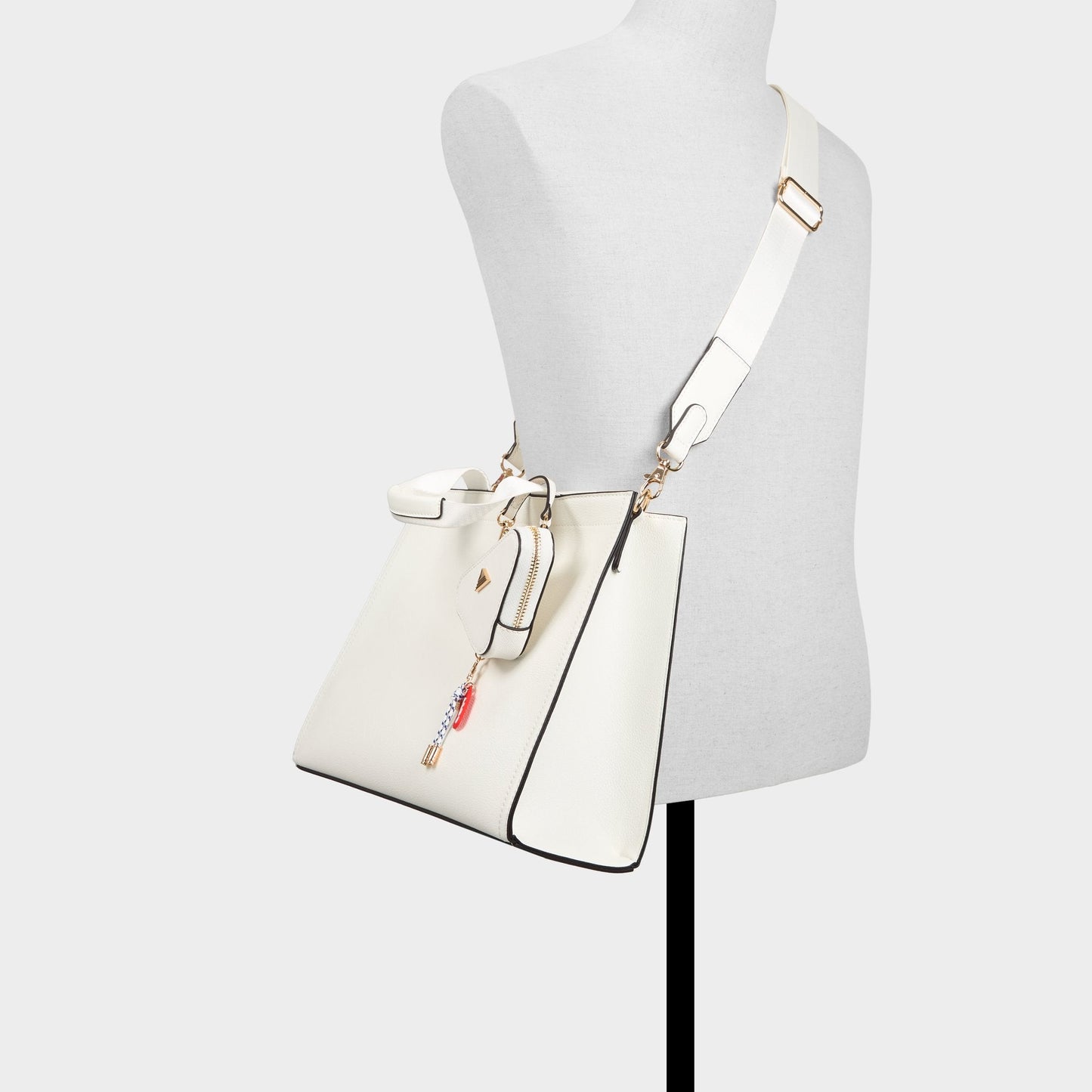 Mtl72toteex White Women's Tote & Satchel bags - Satchel bag - White