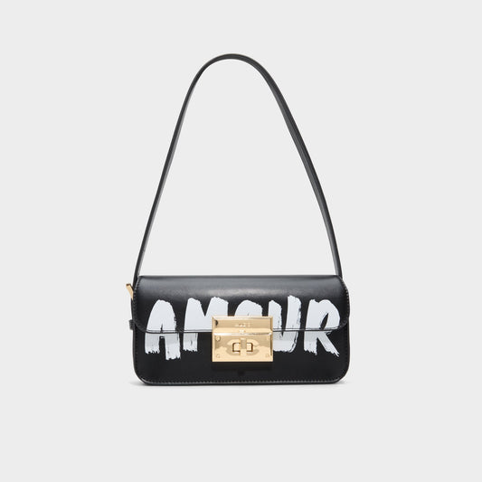 Amandyy in Black - Shoulder bag - Black