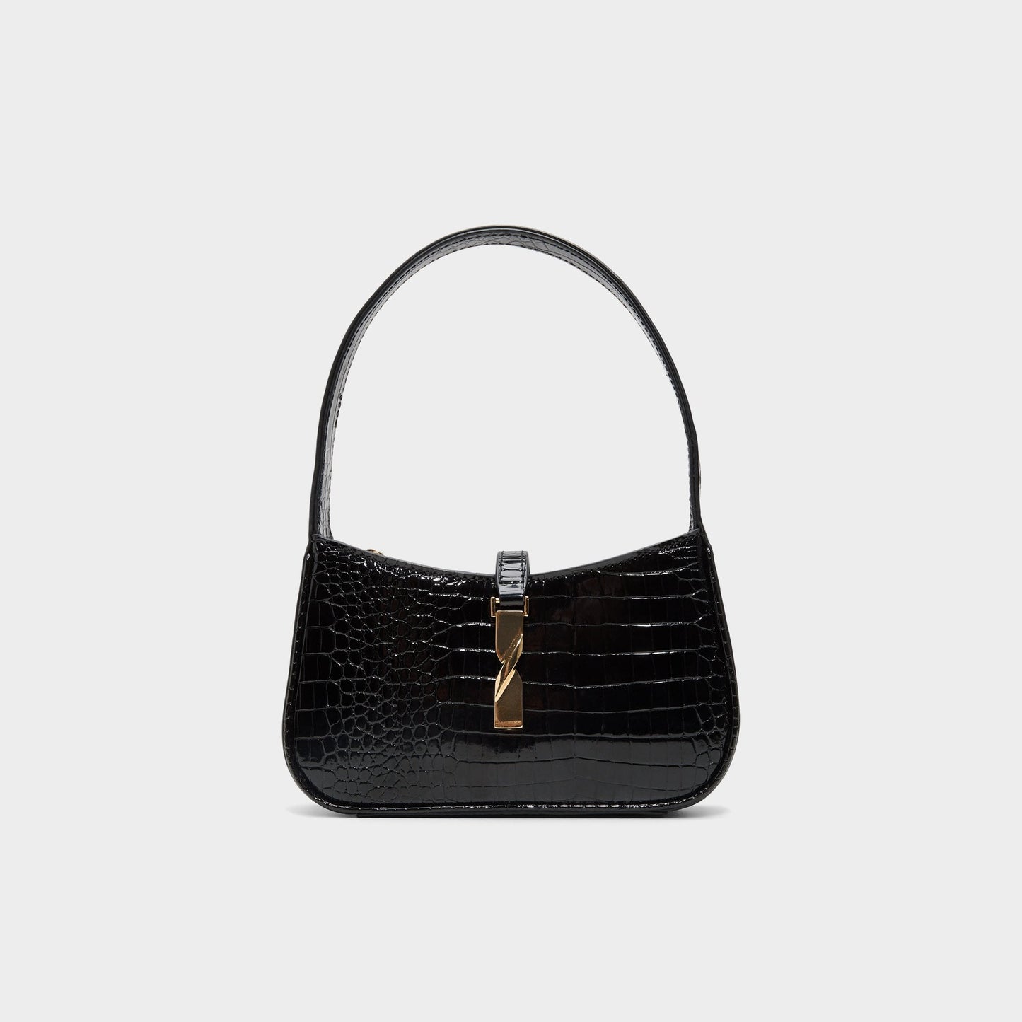 Abriella in Black Overflow - Shoulder bag - Black Overflow