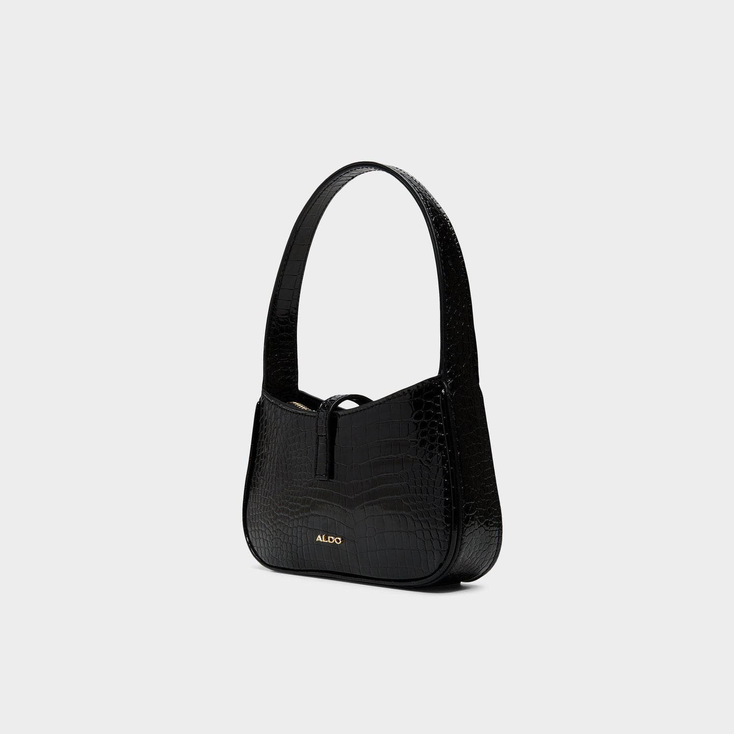 Abriella in Black Overflow - Shoulder bag - Black Overflow