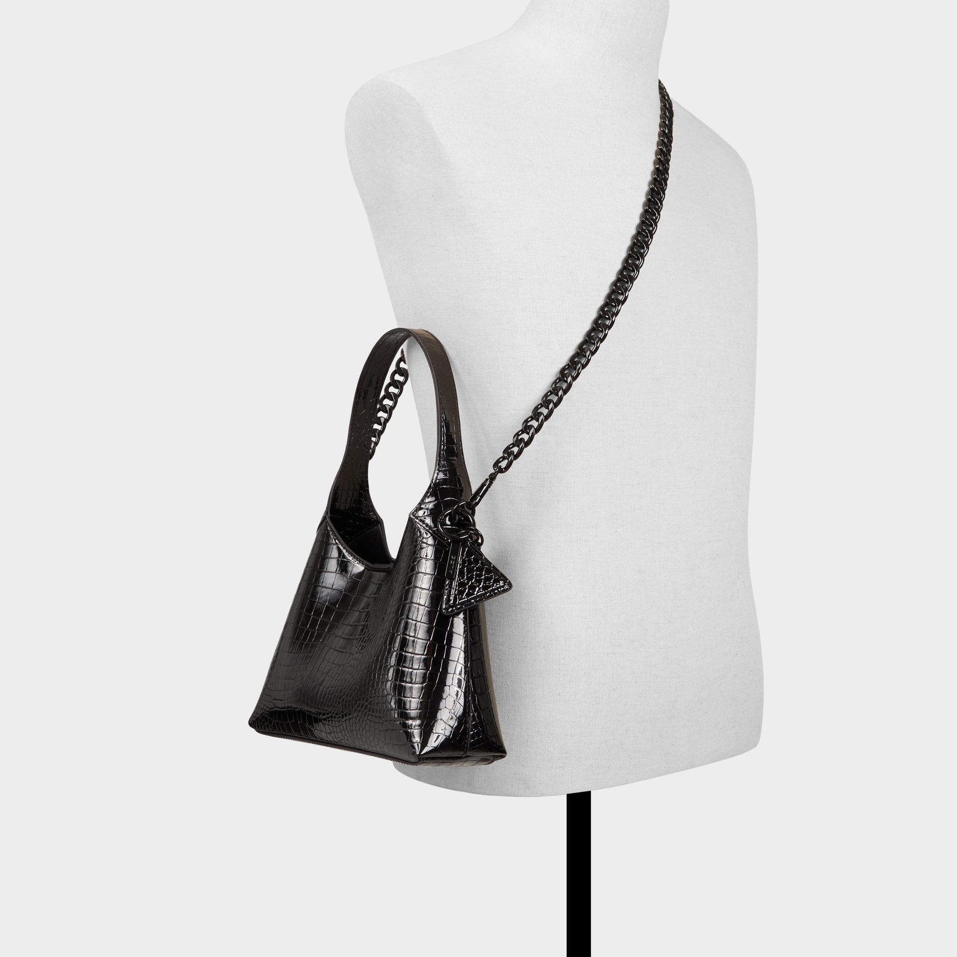 Smallharperr Black/Black Women's Shoulder Bags - Hobo bag - Black/Black