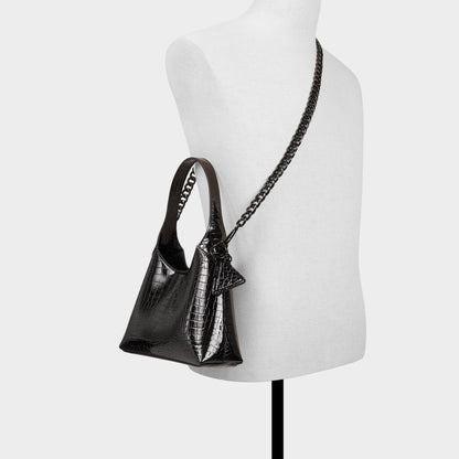 Smallharperr Black/Black Women's Shoulder Bags - Hobo bag - Black/Black