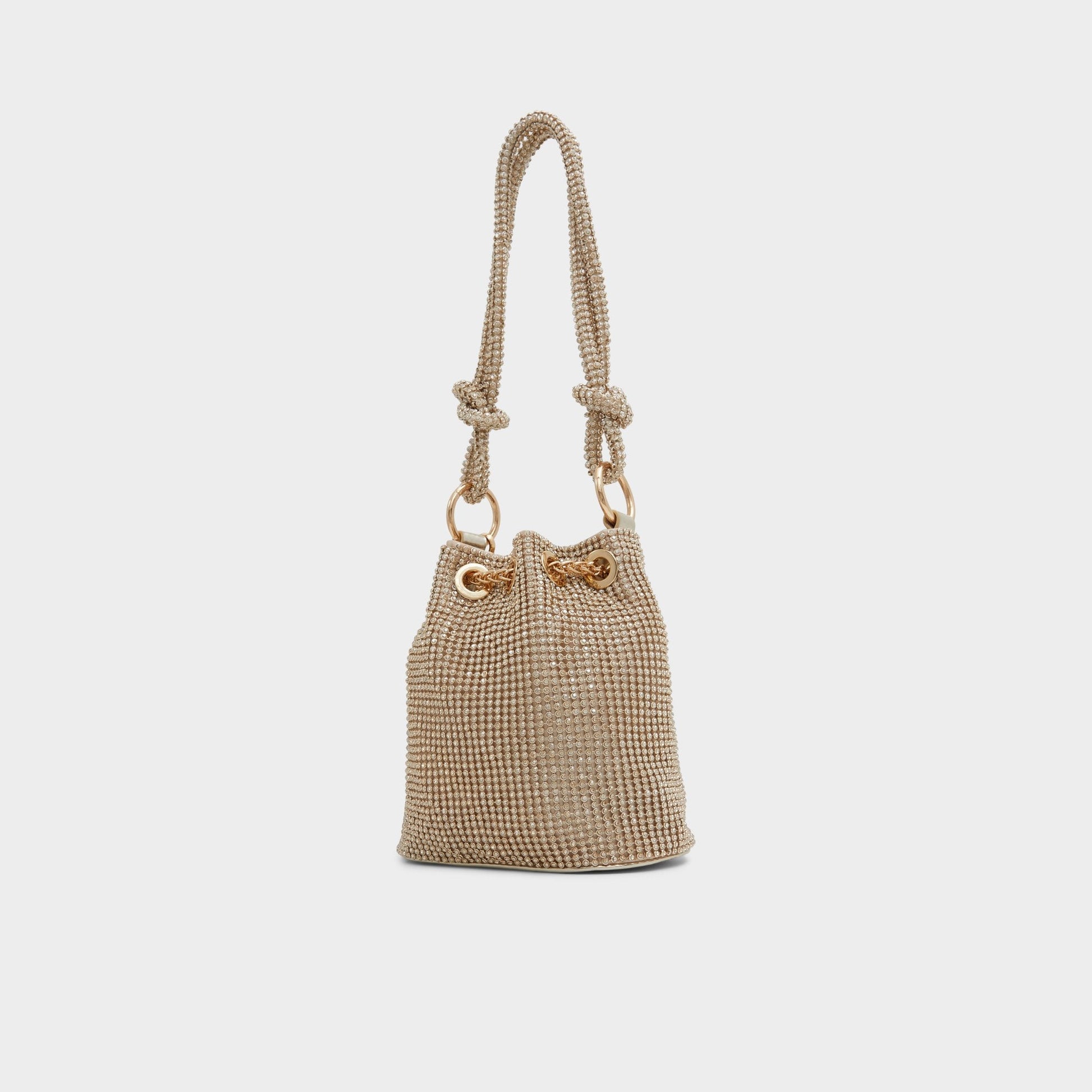 Marvelax Gold Women's Top Handle Bags - Bucket bag - Gold