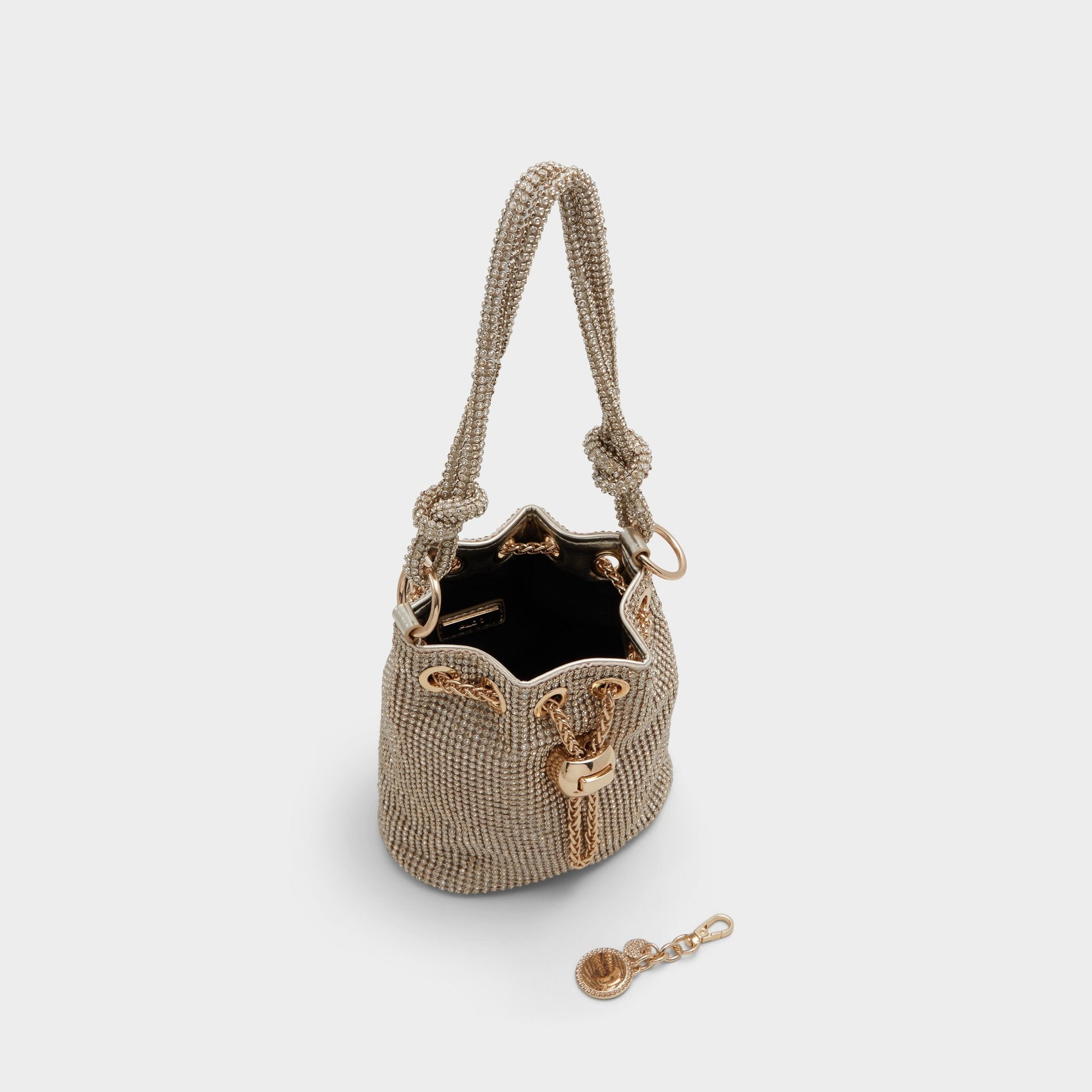 Marvelax Gold Women's Top Handle Bags - Bucket bag - Gold