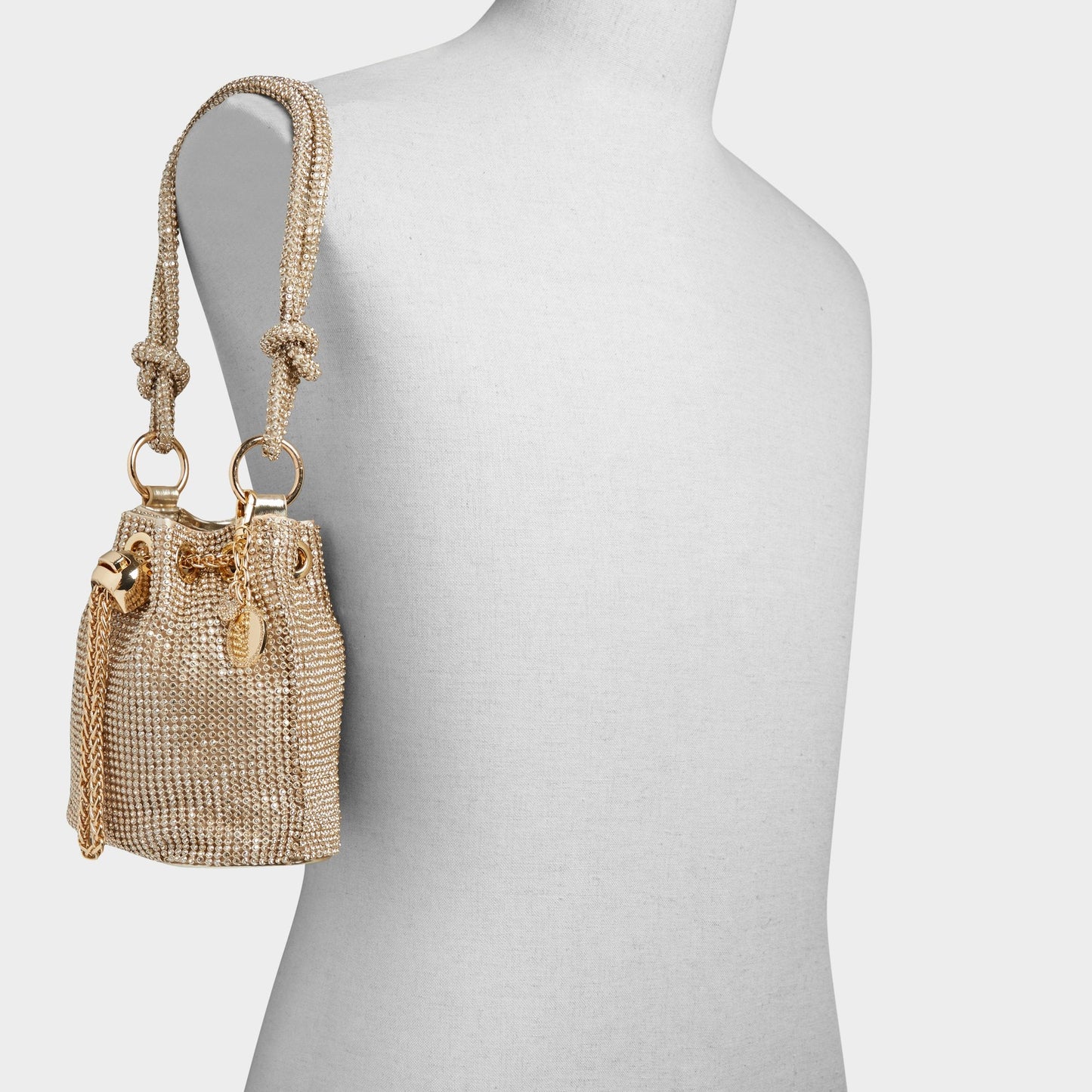 Marvelax Gold Women's Top Handle Bags - Bucket bag - Gold