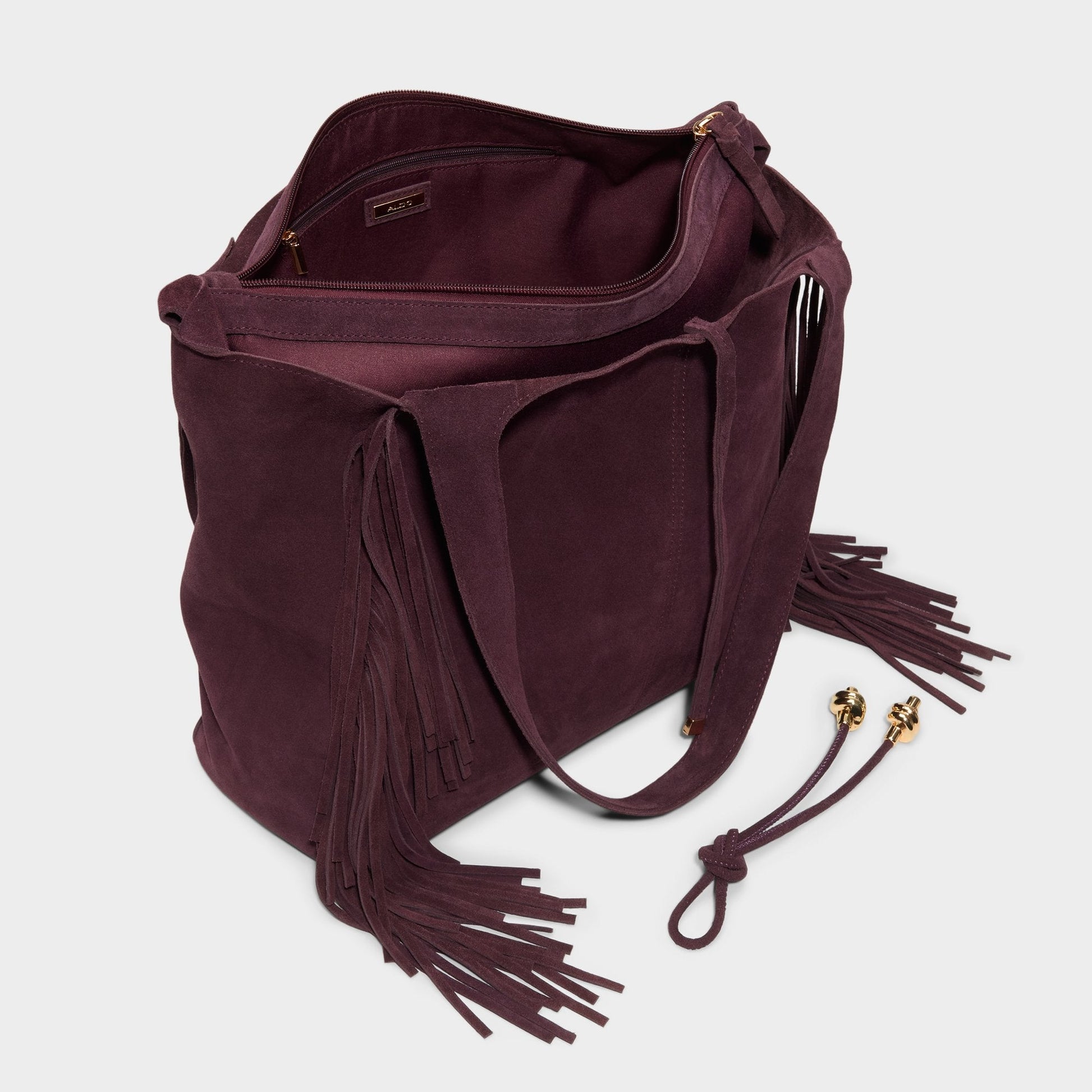 Arrow in Bordo - Hobo bag - Bordo
