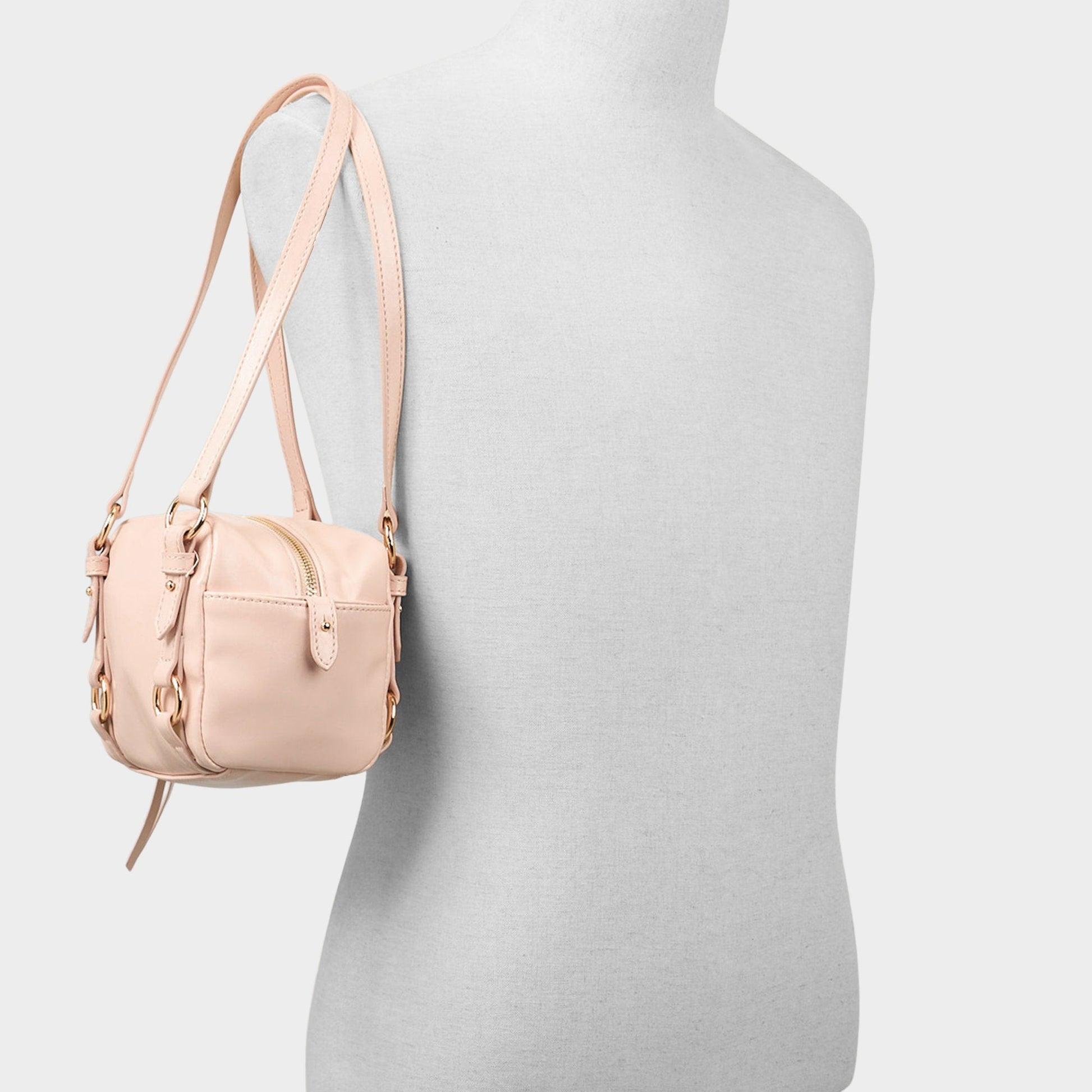 Ellina Light Pink Women's Shoulder Bags - Shoulder bag - Light Pink