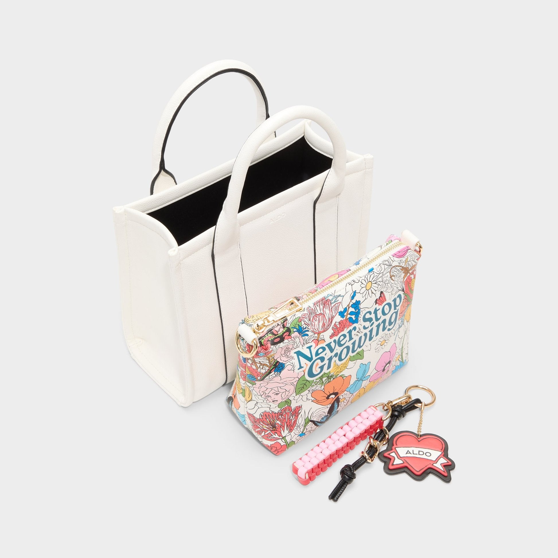 Whatisadam in White - Satchel bag - White