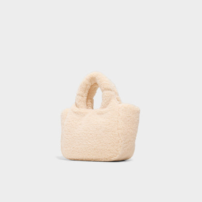 Ssoftsherpaa in Bone - Satchel bag - Bone