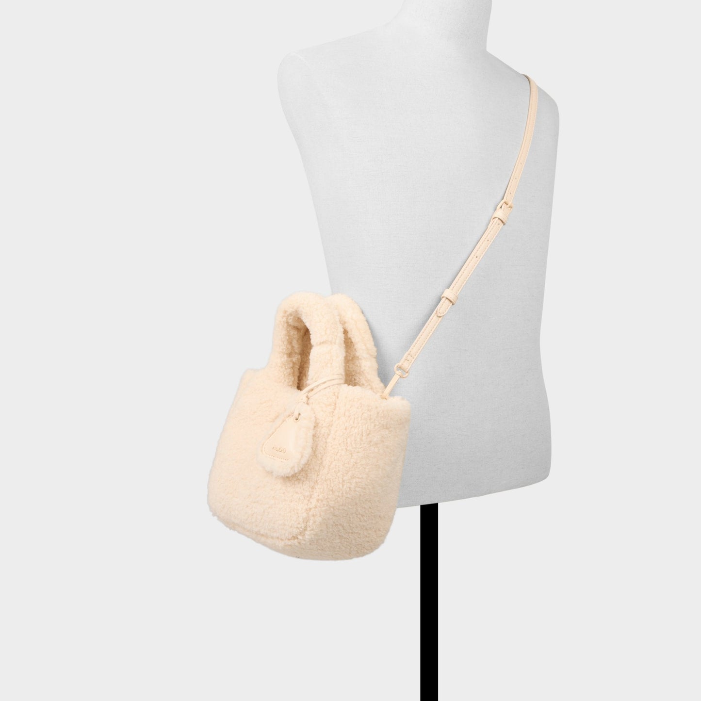 Ssoftsherpaa in Bone - Satchel bag - Bone