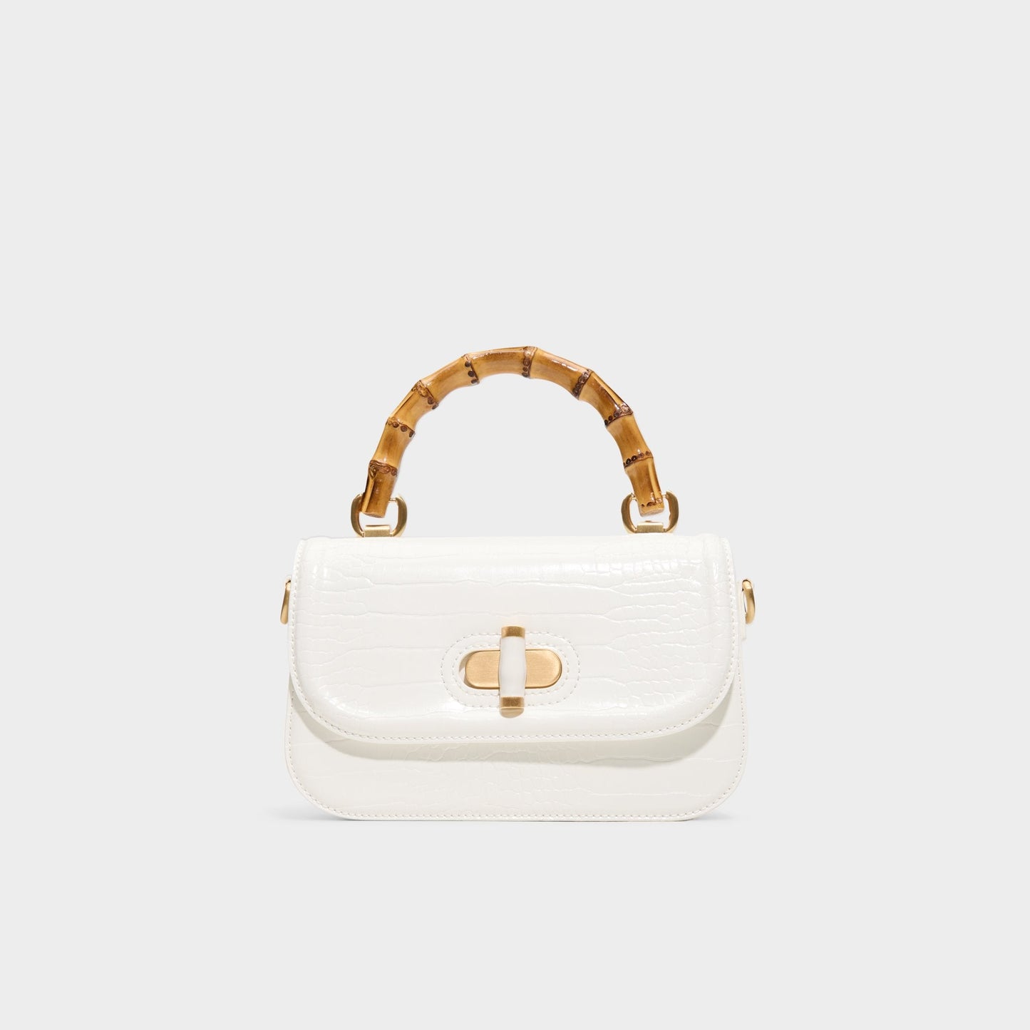 Kairaa White Women's Top Handle Bags - Top handle bag - White