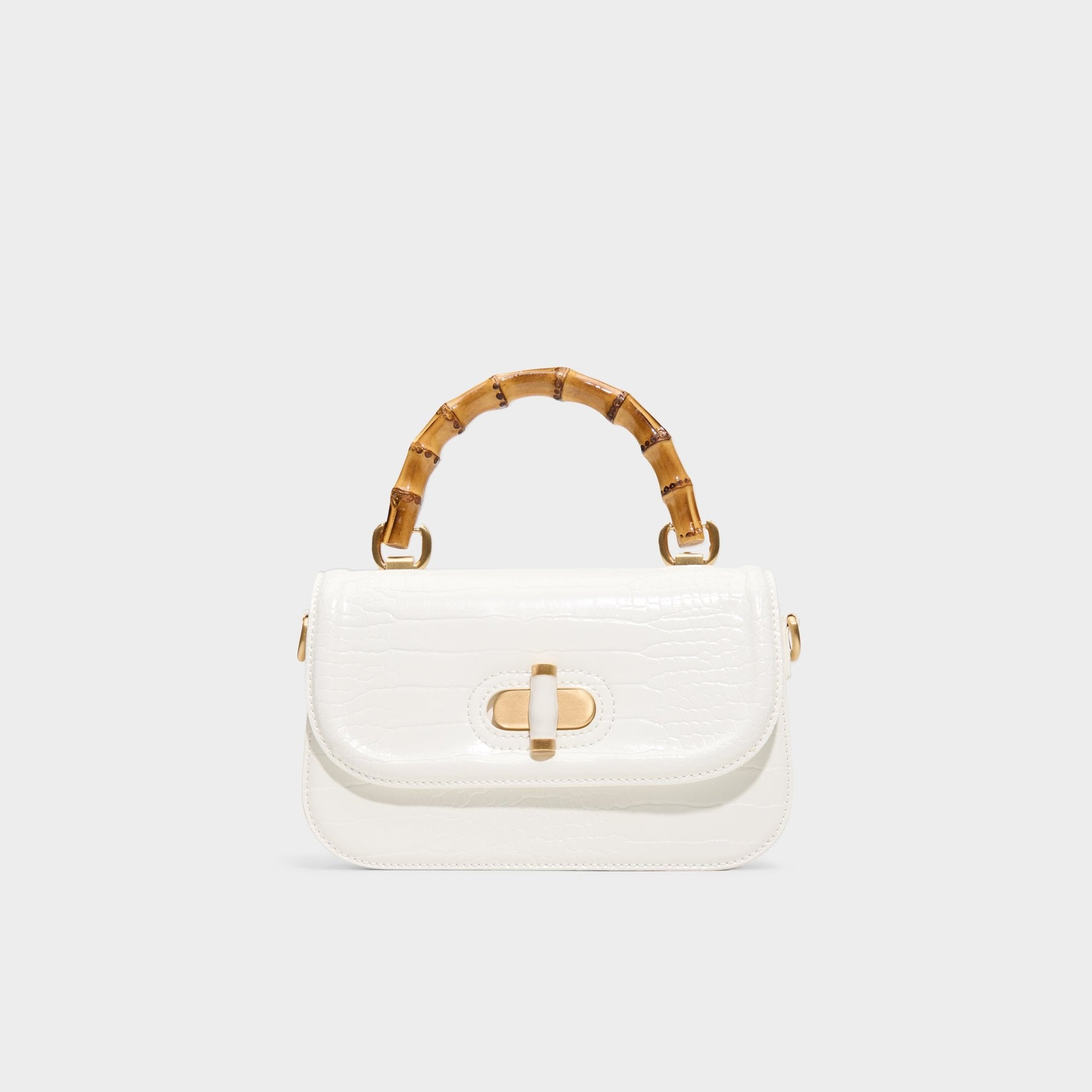 Kairaa White Women's Top Handle Bags - Top handle bag - White