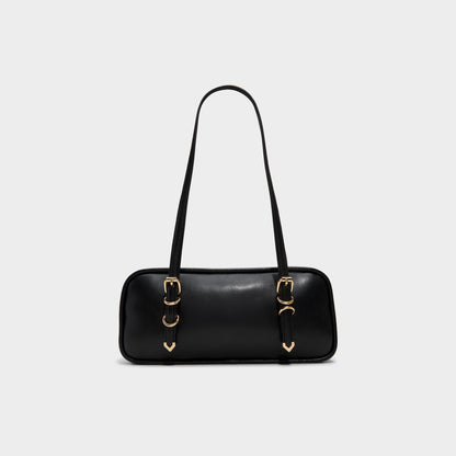 Casandraa in Black - Shoulder bag - Black