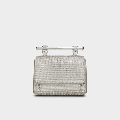 Blingchic Silver Women's Clutches & Evening bags - Top handle bag - Silver