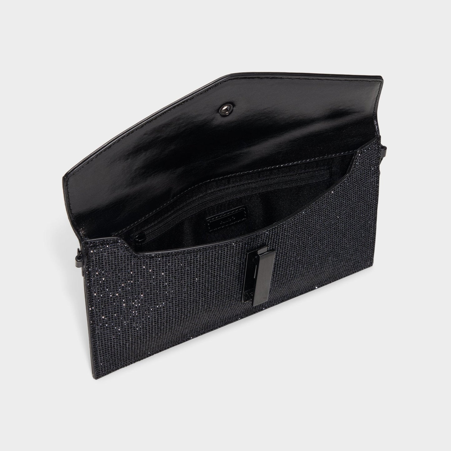 Laribling in black - Clutch - Black/black