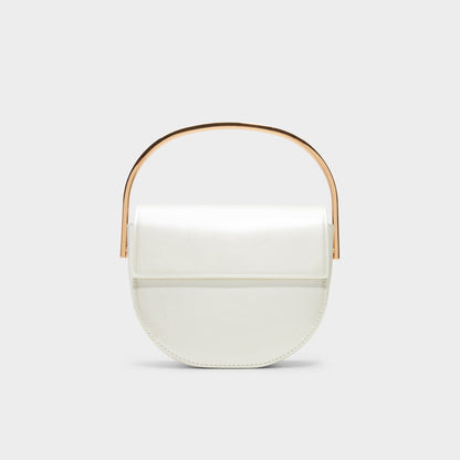 Delightfullx White Women's Top Handle Bags - Top handle bag - White