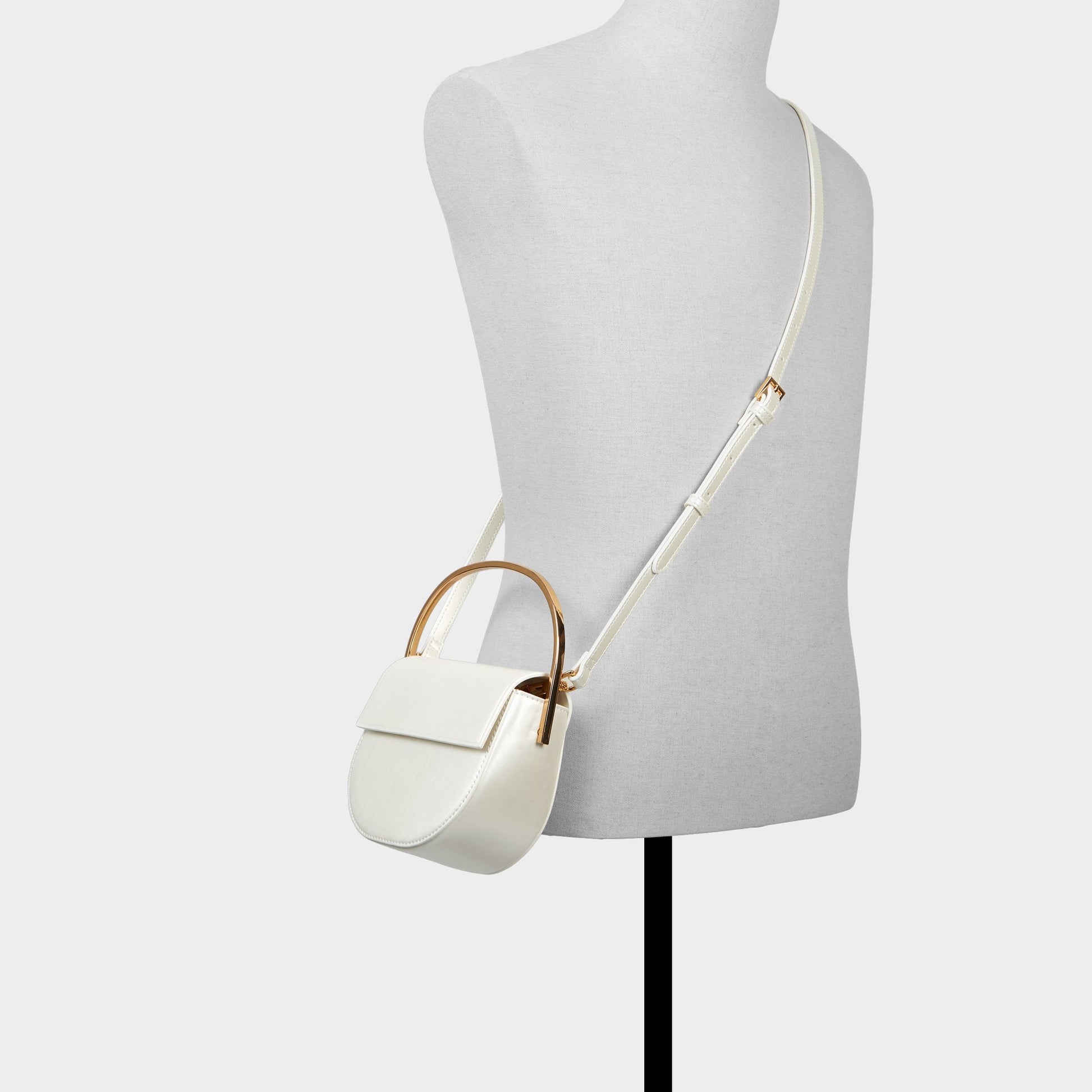 Delightfullx White Women's Top Handle Bags - Top handle bag - White