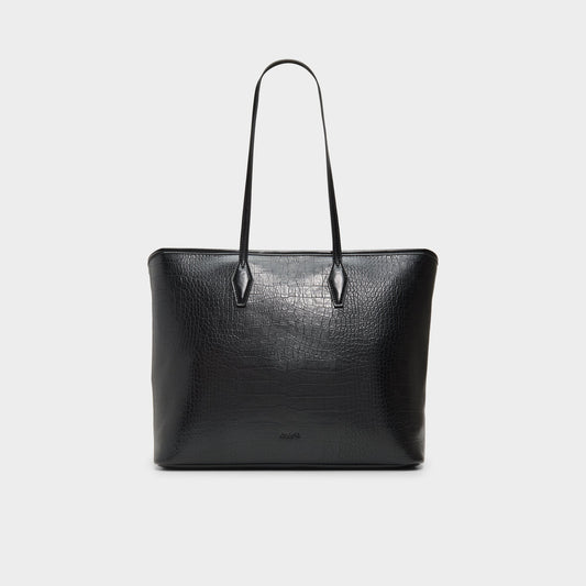 Everythingtotee in Black Black - Tote bag - Black/Black