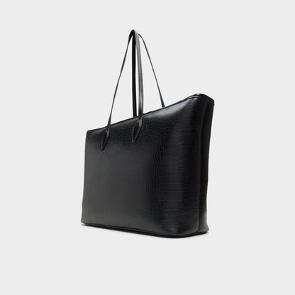 Everythingtotee in Black Black - Tote bag - Black/Black