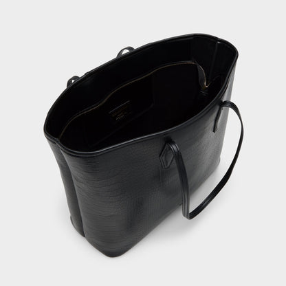 Everythingtotee in Black Black - Tote bag - Black/Black