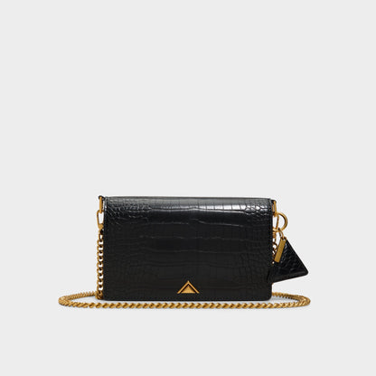 Lilythhx Black Overflow Women's Crossbody Bags - Crossbody bag - Black Overflow