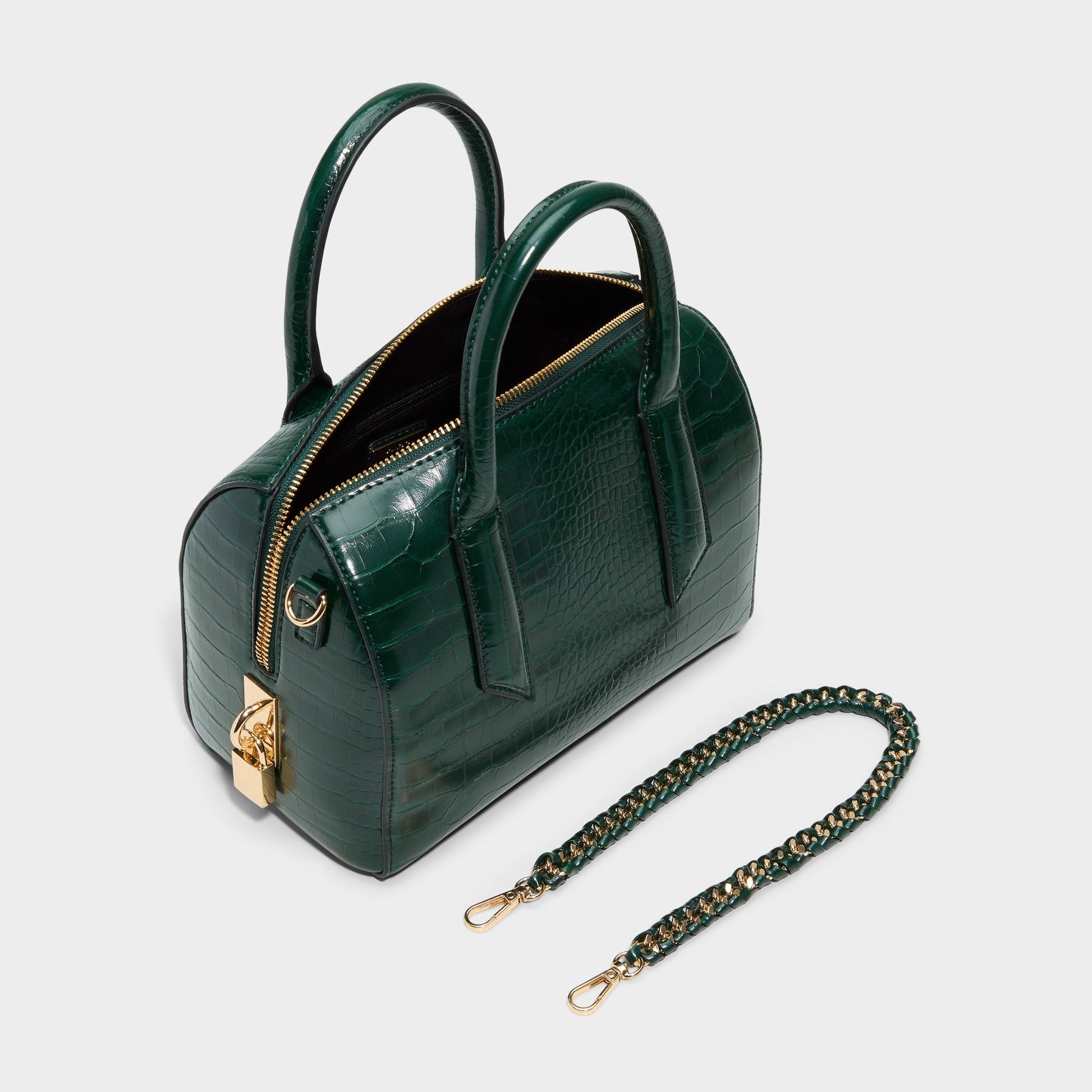 Albalaerell in Dark Green - Satchel bag - Dark Green