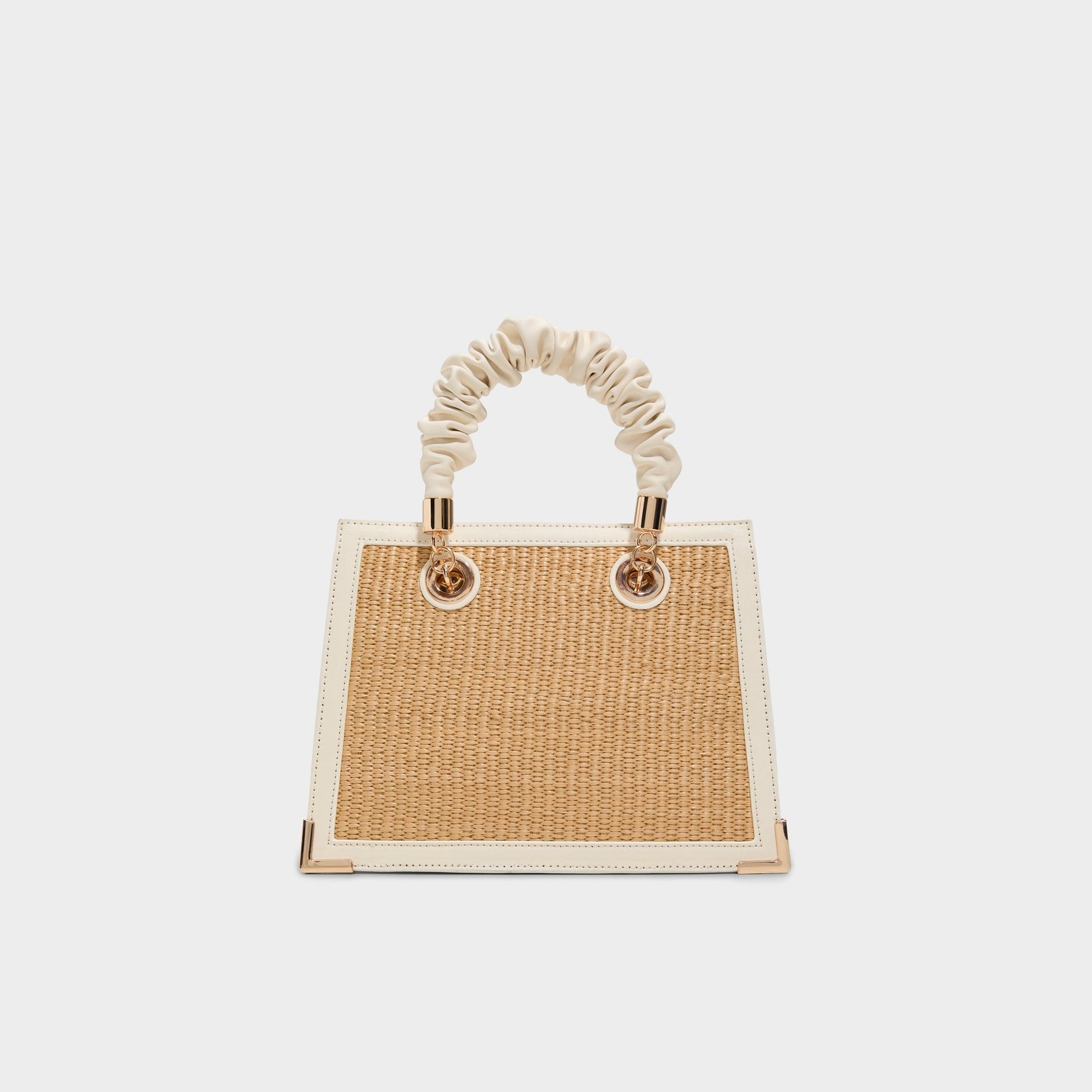 Bilithaax Natural Women's Top Handle Bags - Satchel bag - Natural