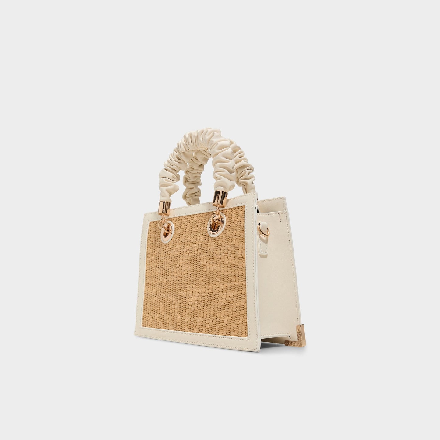 Bilithaax Natural Women's Top Handle Bags - Satchel bag - Natural