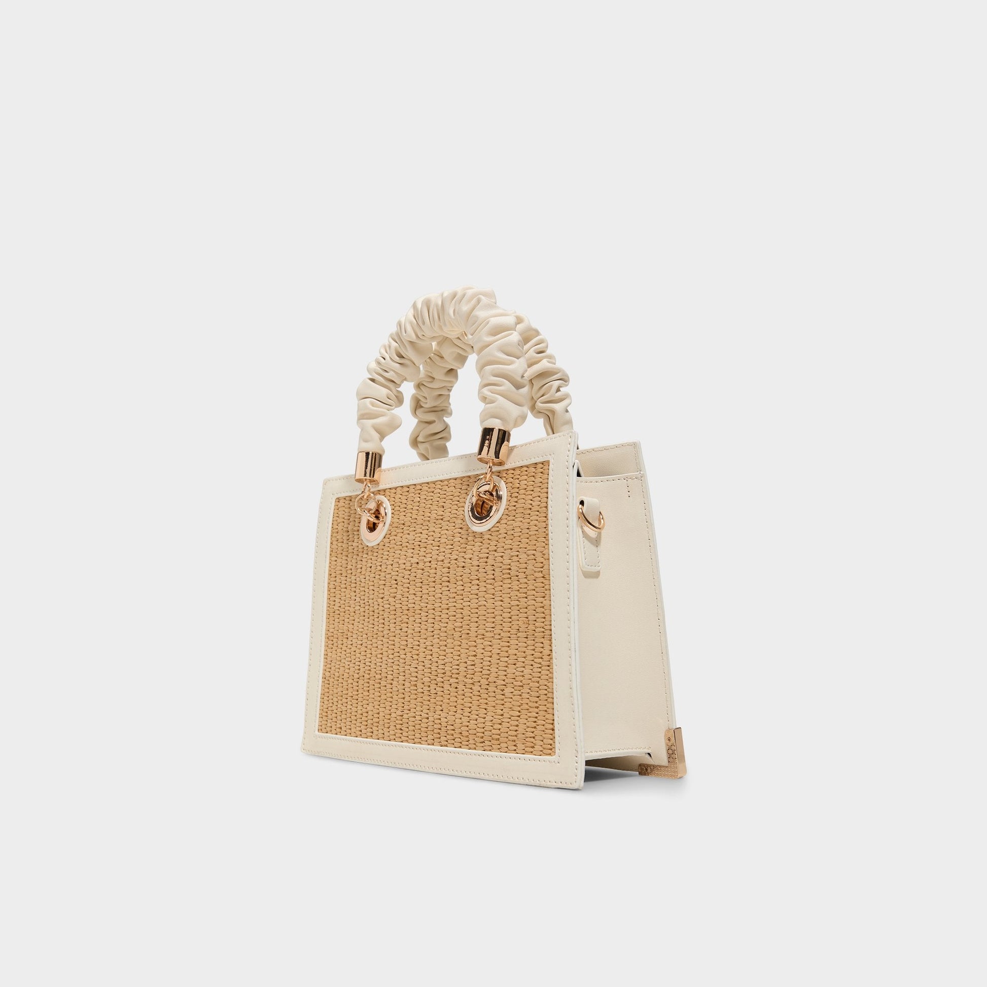 Bilithaax Natural Women's Top Handle Bags - Satchel bag - Natural