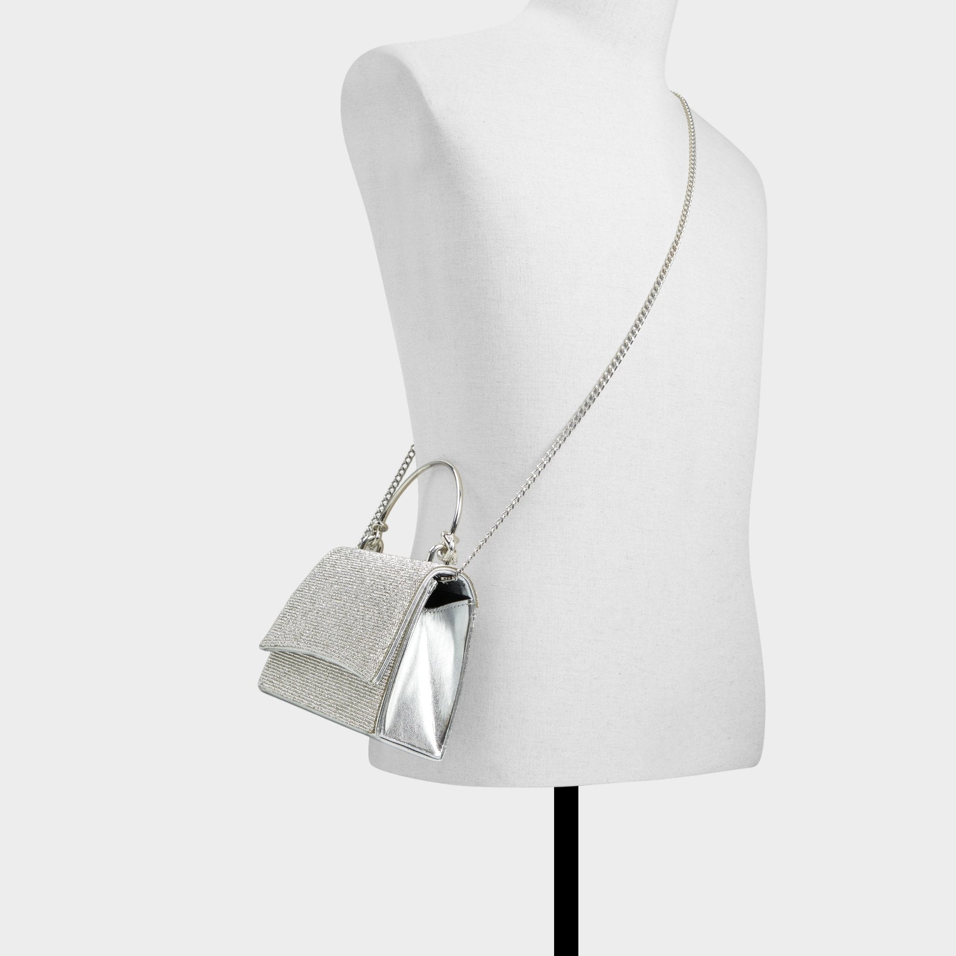 Felisiax Silver Women's Top Handle Bags - Top handle bag - Silver