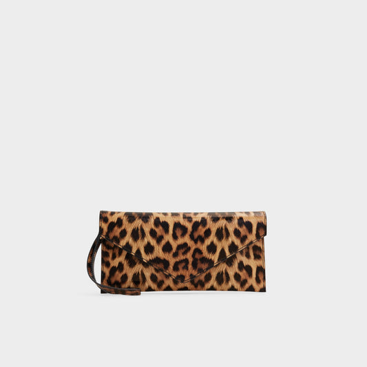 Mallasveex Brown Multi Women's Clutches & Evening bags - Clutch - Brown Multi