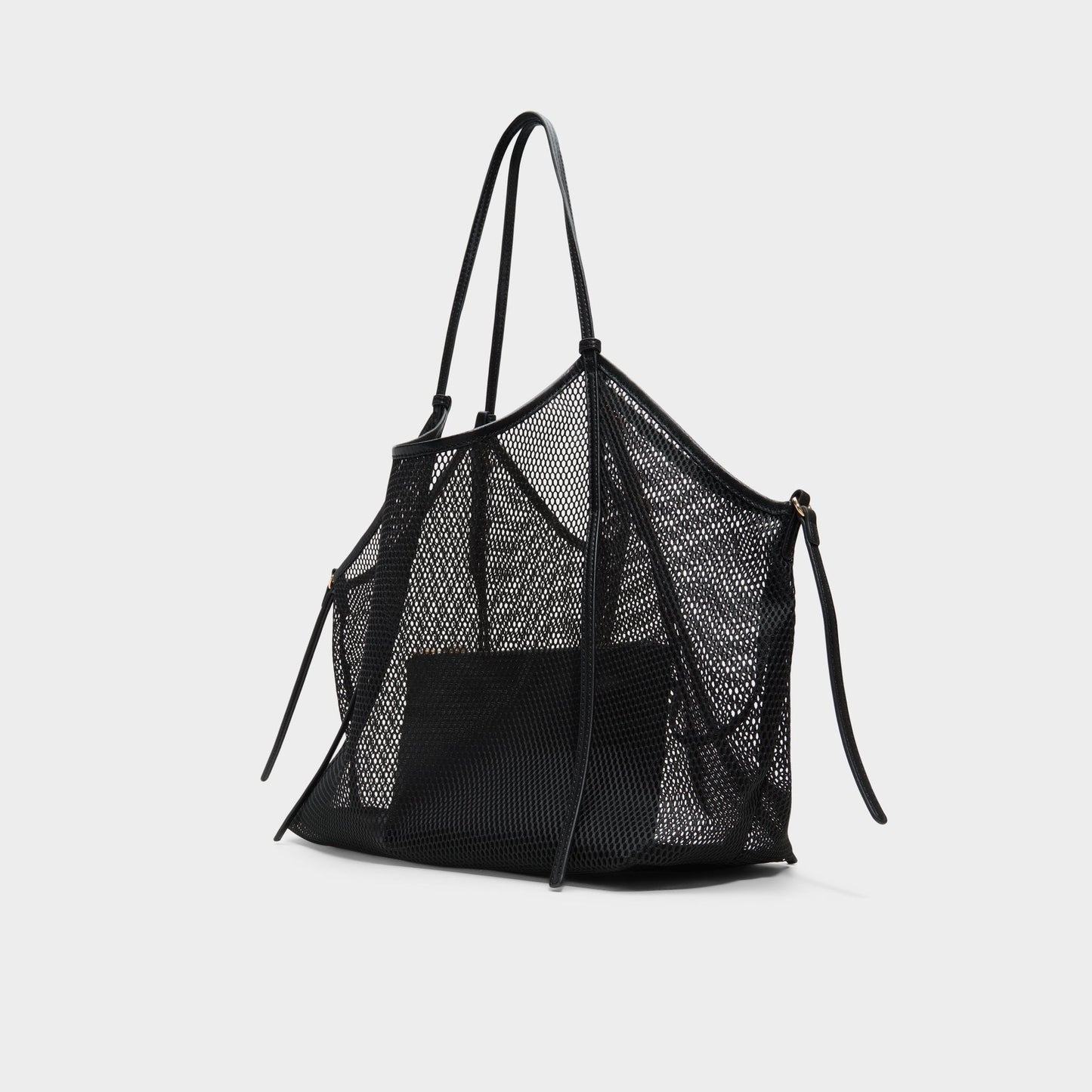 Meshcarry Black Women's Tote & Satchel bags - Hobo bag - Black
